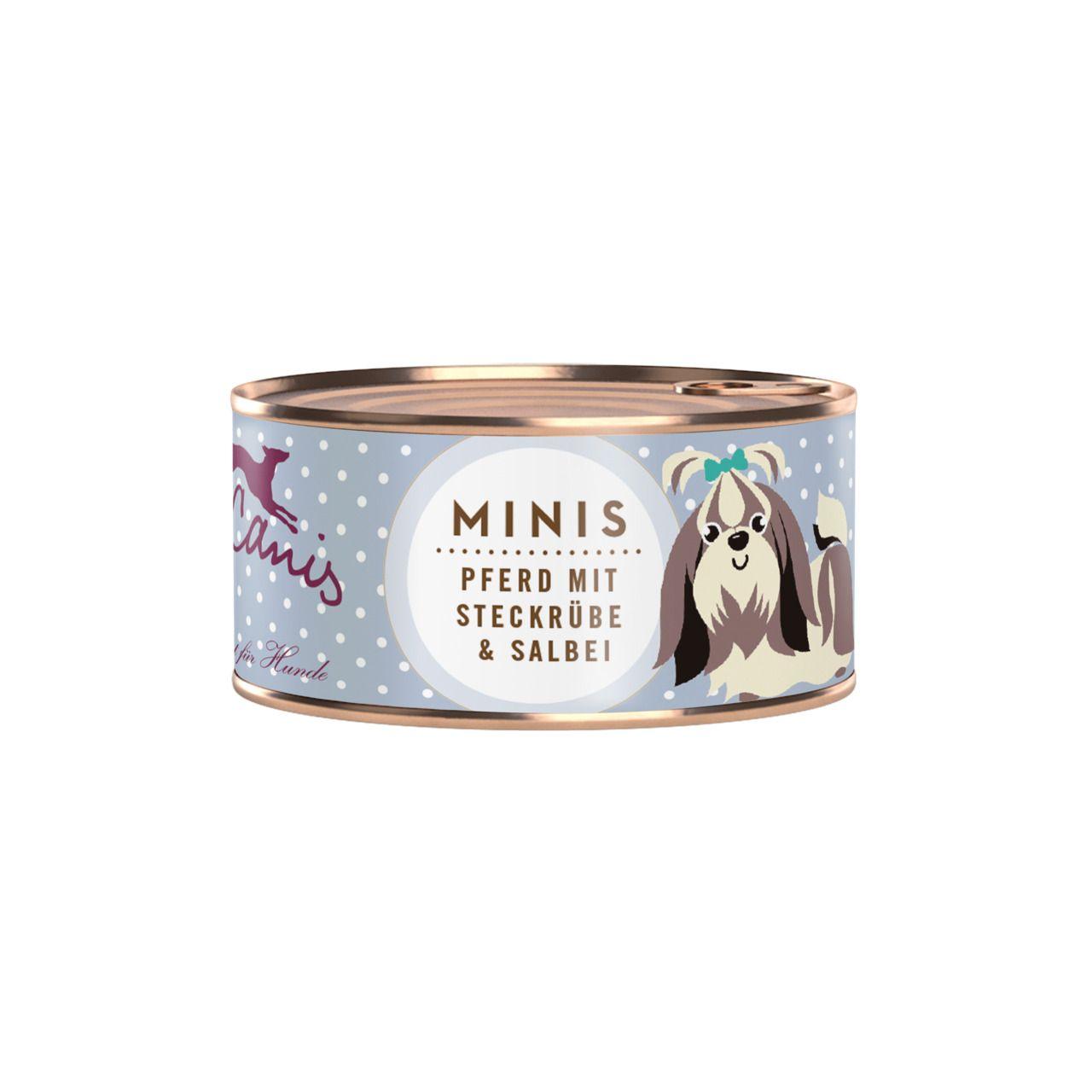 Terra Canis MINIS Pferd mit Steckrübe & Salbei