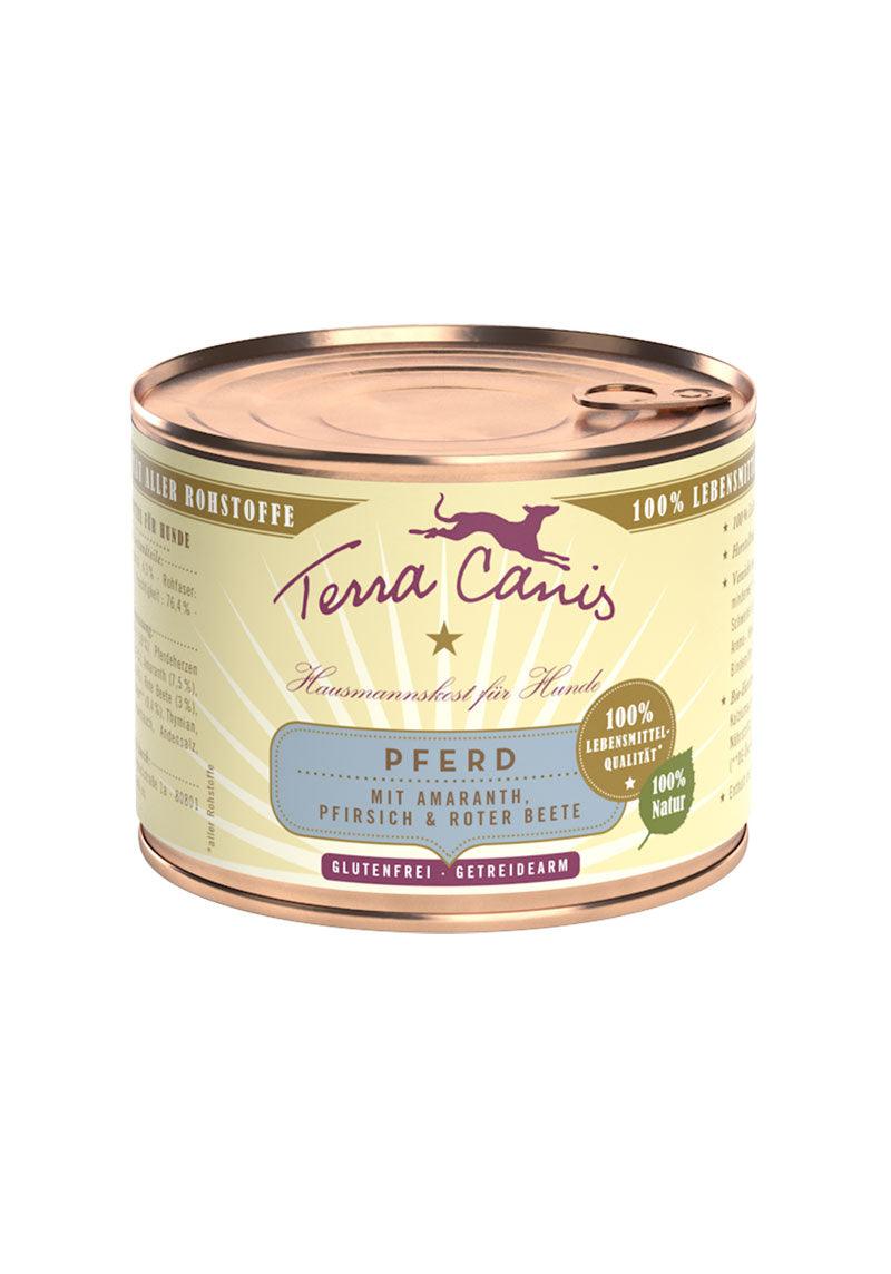 Terra Canis Pferd Classic mit Amaranth, Pfirsich und Roter Beete