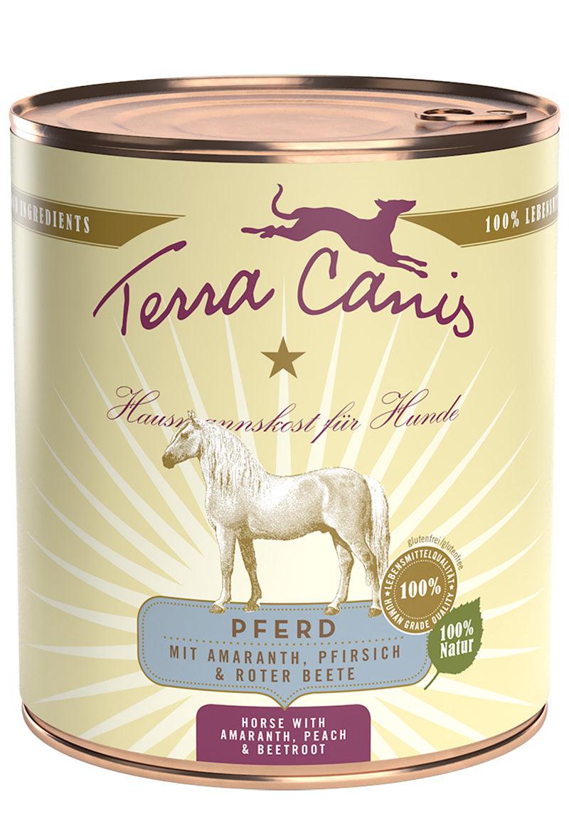 Terra Canis Pferd Classic mit Amaranth, Pfirsich und Roter Beete