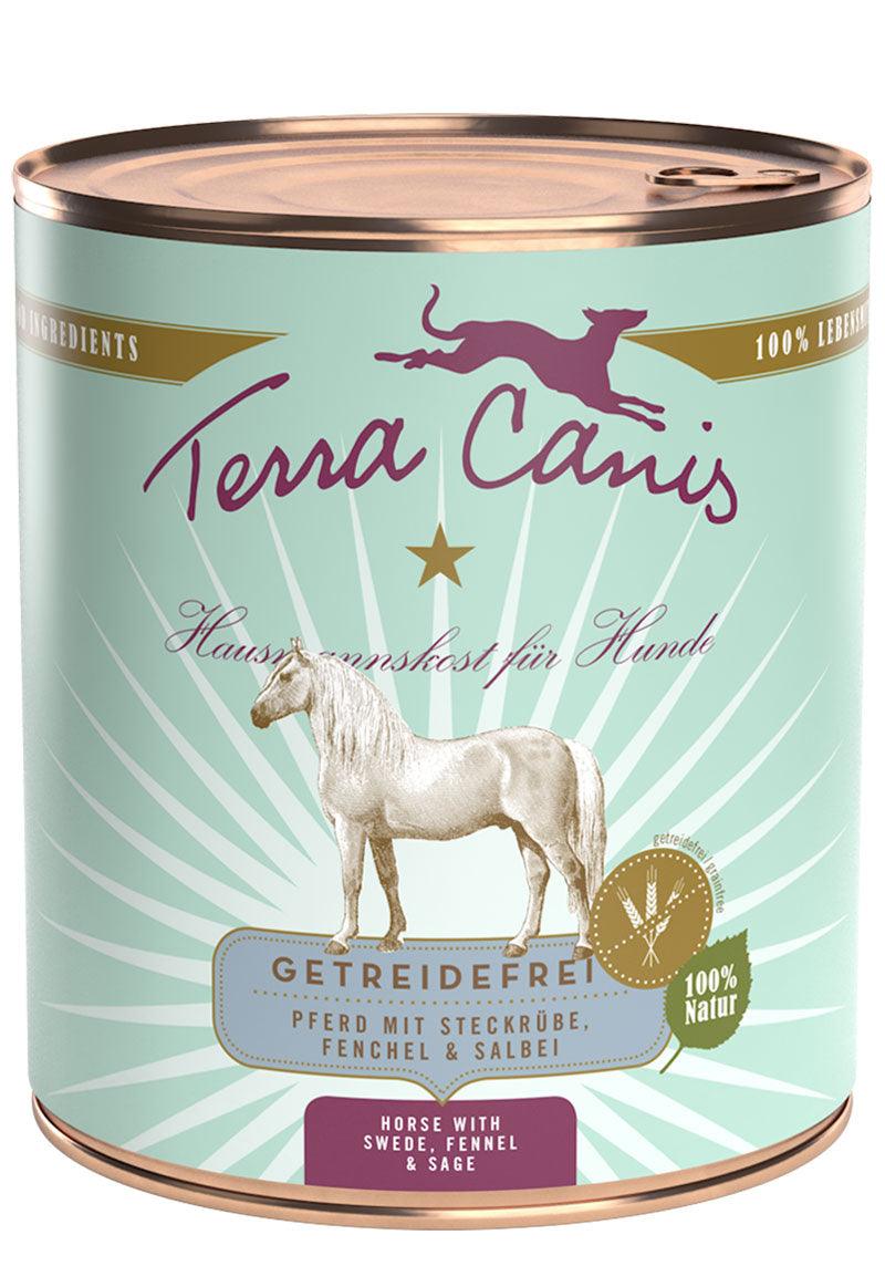 Terra Canis Pferd Sensitive mit Steckrübe, Fenchel und Salbei / getreidefrei