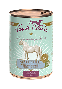 Terra Canis Pferd Sensitive mit Steckrübe, Fenchel und Salbei / getreidefrei