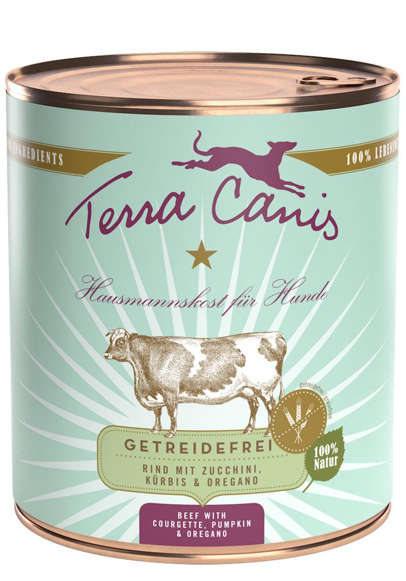 Terra Canis Rind Sensitive mit Zucchini, Kürbis und Oregano / getreidefrei