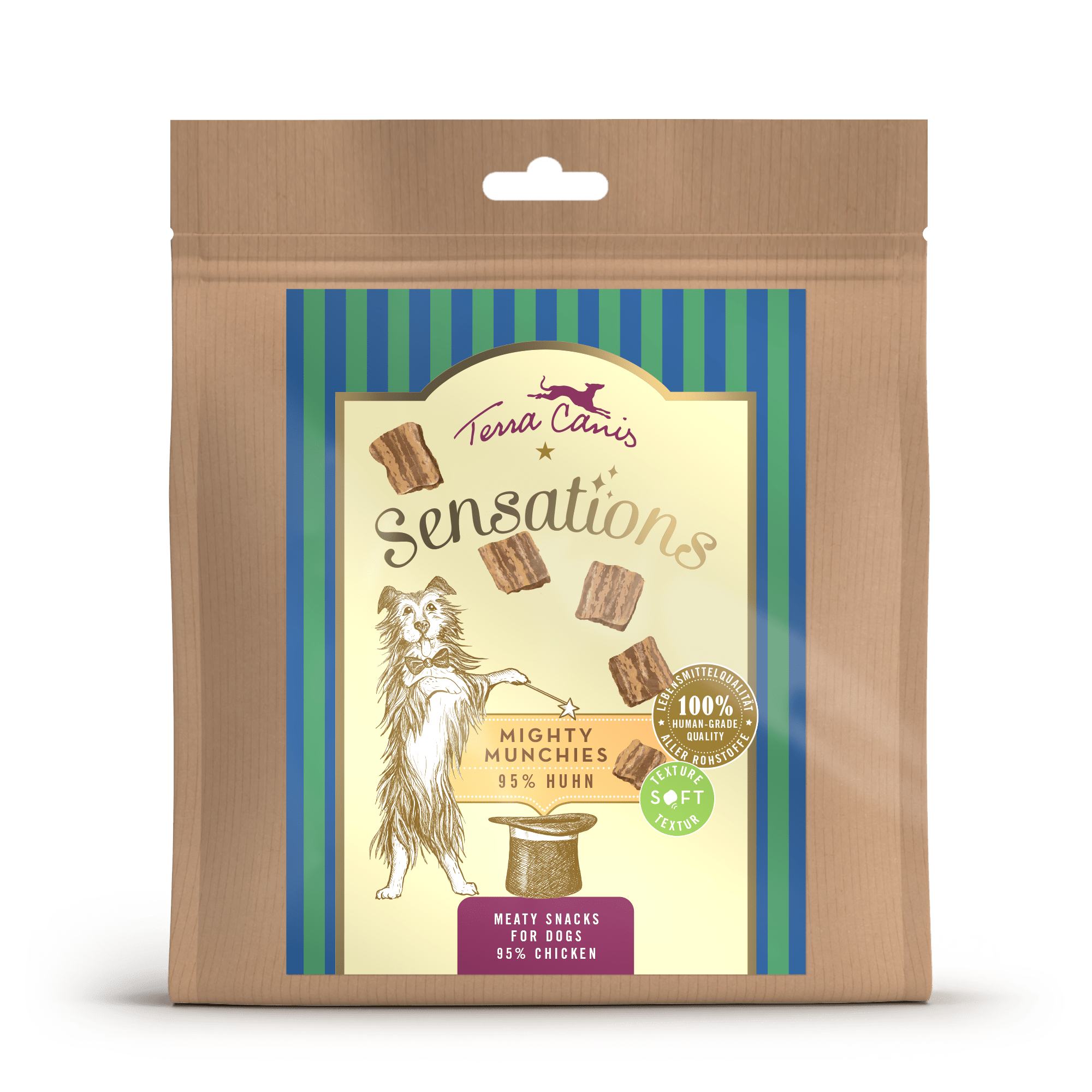 Terra Canis Sensations Mighty Munchies Huhn, 90 g