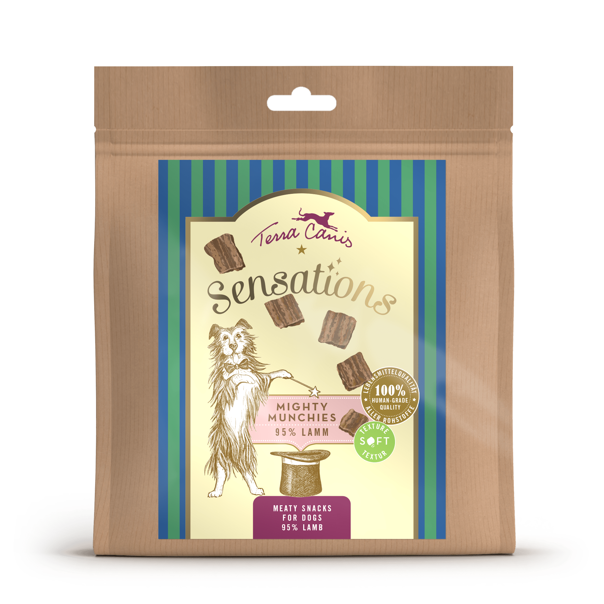 Terra Canis Sensations Mighty Munchies Lamm, 90 g