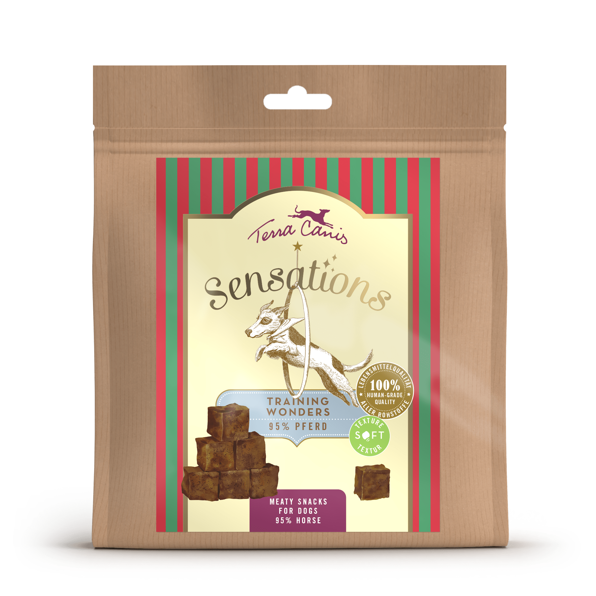 Terra Canis Sensations Training-Wonders Pferd, 90 g