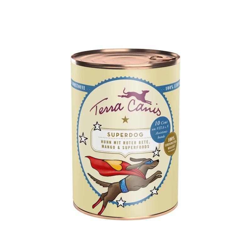 Terra Canis Superdog Huhn mit roter Bete, Mango und Superfoods