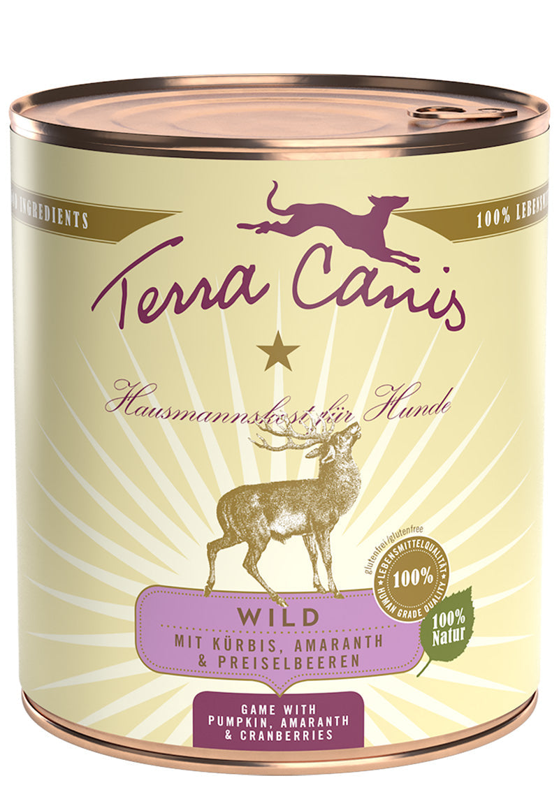 Terra Canis Wild Classic mit Kürbis, Preiselbeeren und Amaranth