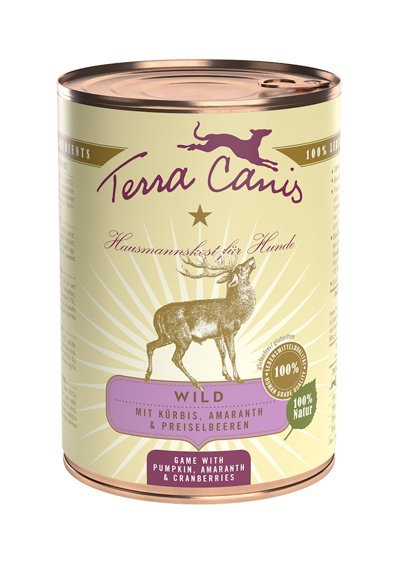 Terra Canis Wild Classic mit Kürbis, Preiselbeeren und Amaranth