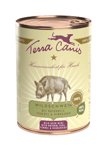 Terra Canis Wildschwein Classic mit Naturreis, Fenchel und Himbeeren