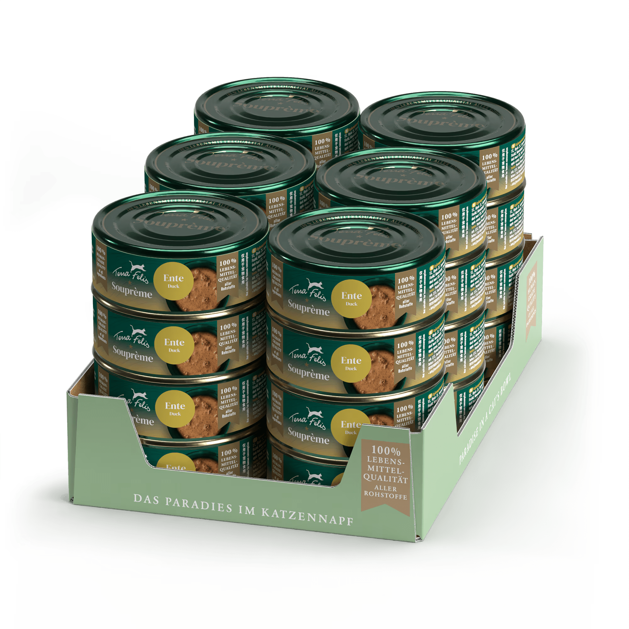 Terra Felis Souprême Ente, 24 x 70 g Packung