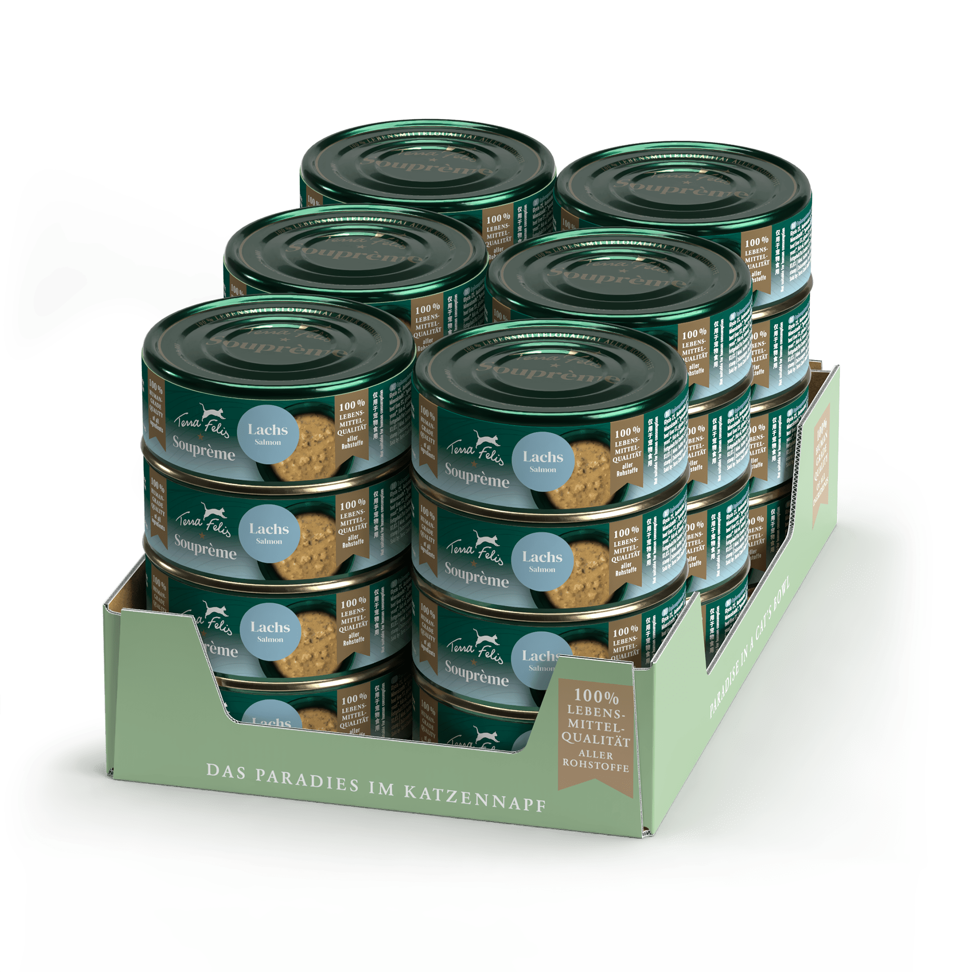 Terra Felis Souprême Lachs, 24 x 70 g Packung