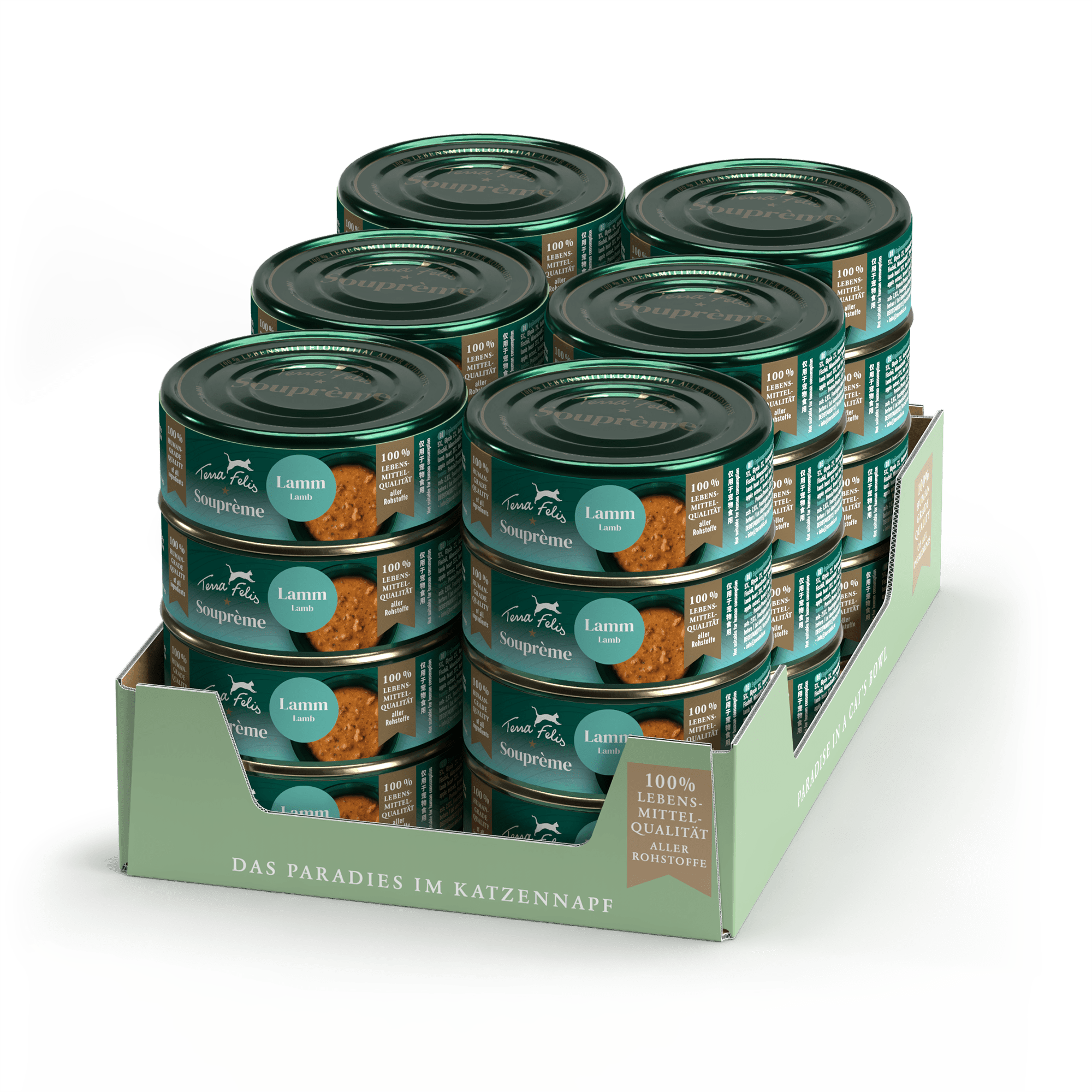Terra Felis Souprême Lamm, 24 x 70 g Packung