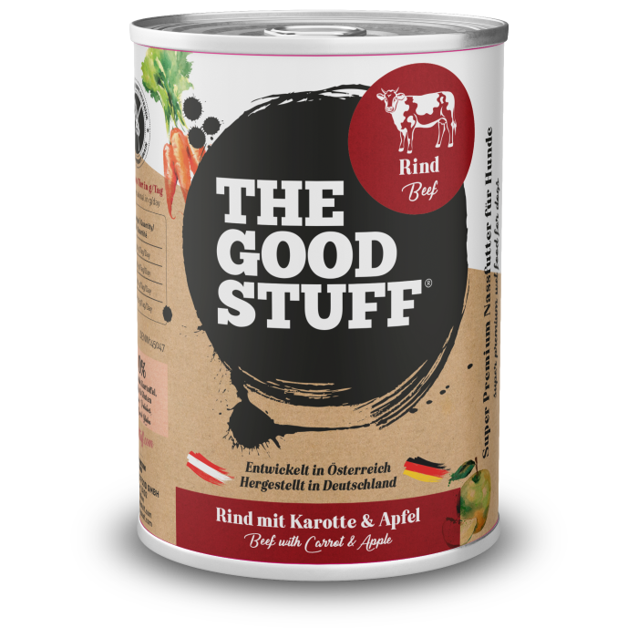 The Goodstuff Hund Rind mit Karotte & Apfel