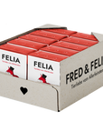 FELIA Rind Nassfutter für Katzen, Karton mit 10 x 190 g Tetra Pak