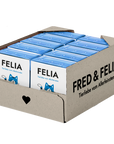 FELIA Seehecht Nassfutter für Katzen, Karton mit 10 x 190 g Tetra Pak