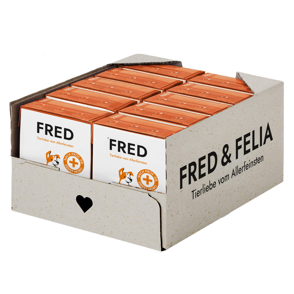 FRED Morosche Karottensuppe Ergänzungsfutter für Hunde, Karton mit 10 x 200 g Tetra Pak