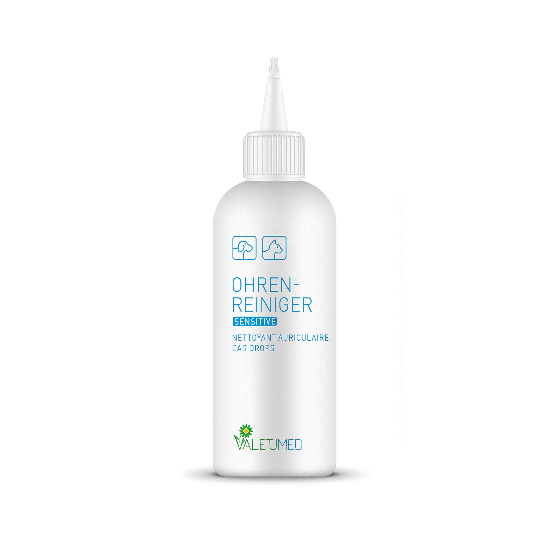 Valetumed Ohrenreiniger sensitive für Hunde und Katzen, 75 ml