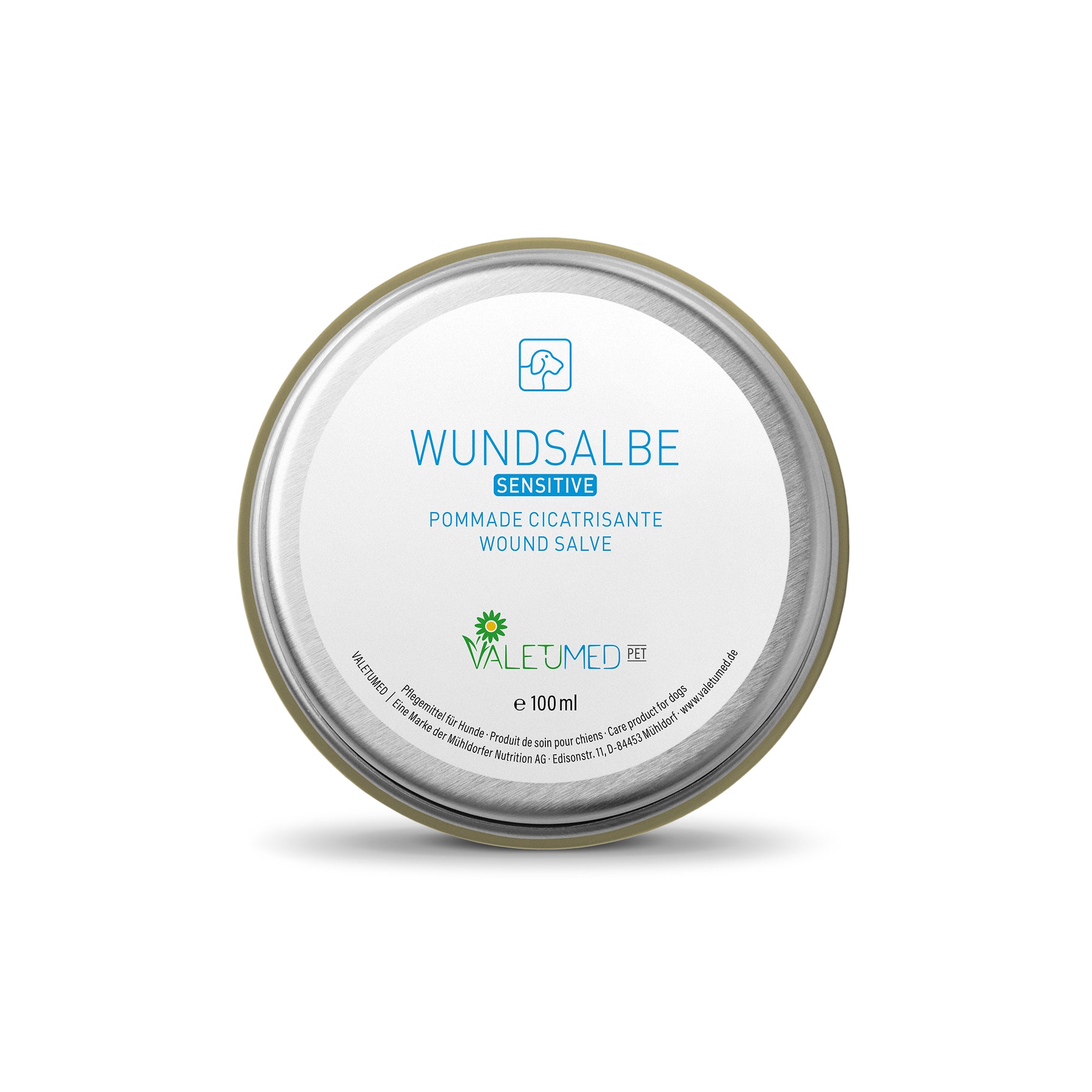 Valetumed Wundsalbe sensitive für Hunde, 100 ml