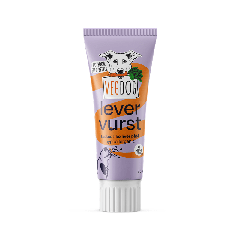 VegDog Leverwurst, Snacks