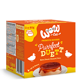 WOW CAT Purrfect Duett Ente, Nassfutter