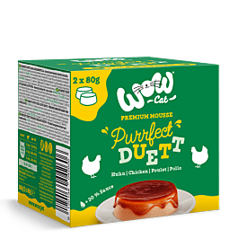 WOW CAT Purrfect Duett Huhn, Nassfutter