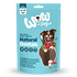 WOW DOG Natural Dentals Poultry & Pomegranate dog treats in light blue pouch with window