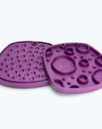 West Paw Seaflex Feast Mat Bubbles – Berry