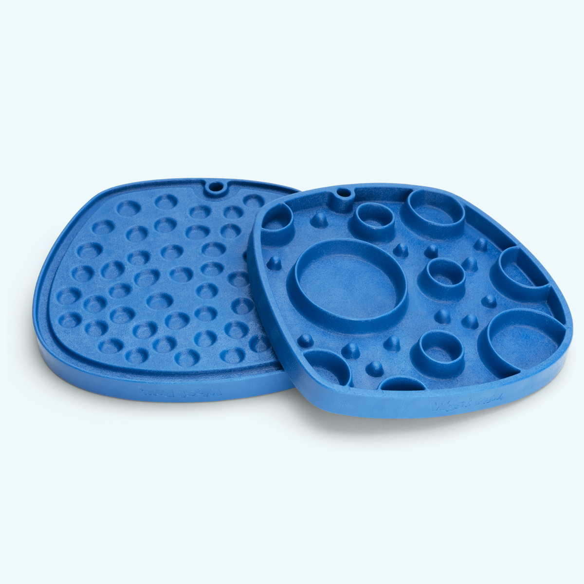 West Paw Seaflex Feast Mat Bubbles – Blau