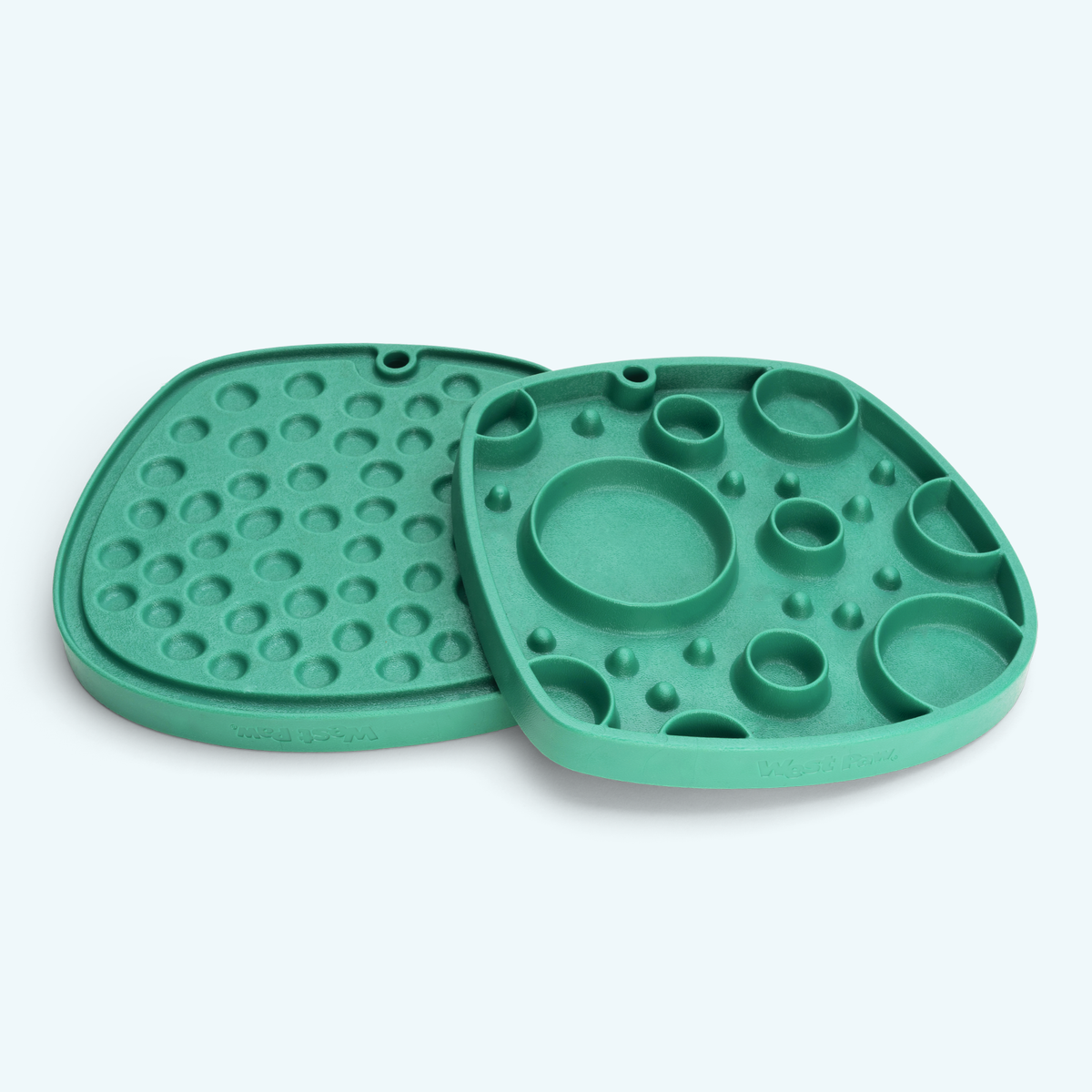 West Paw Seaflex Feast Mat Bubbles – Grün
