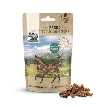 Wildes Land Hund Trainingssticks Pferd, Snack
