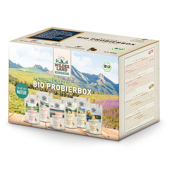 Wildes Land Katze 6er Bio Probierbox, Nassfutter