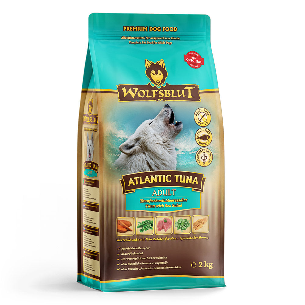 Wolfsblut Atlantic Tuna Adult - Thunfisch mit Meeressalat