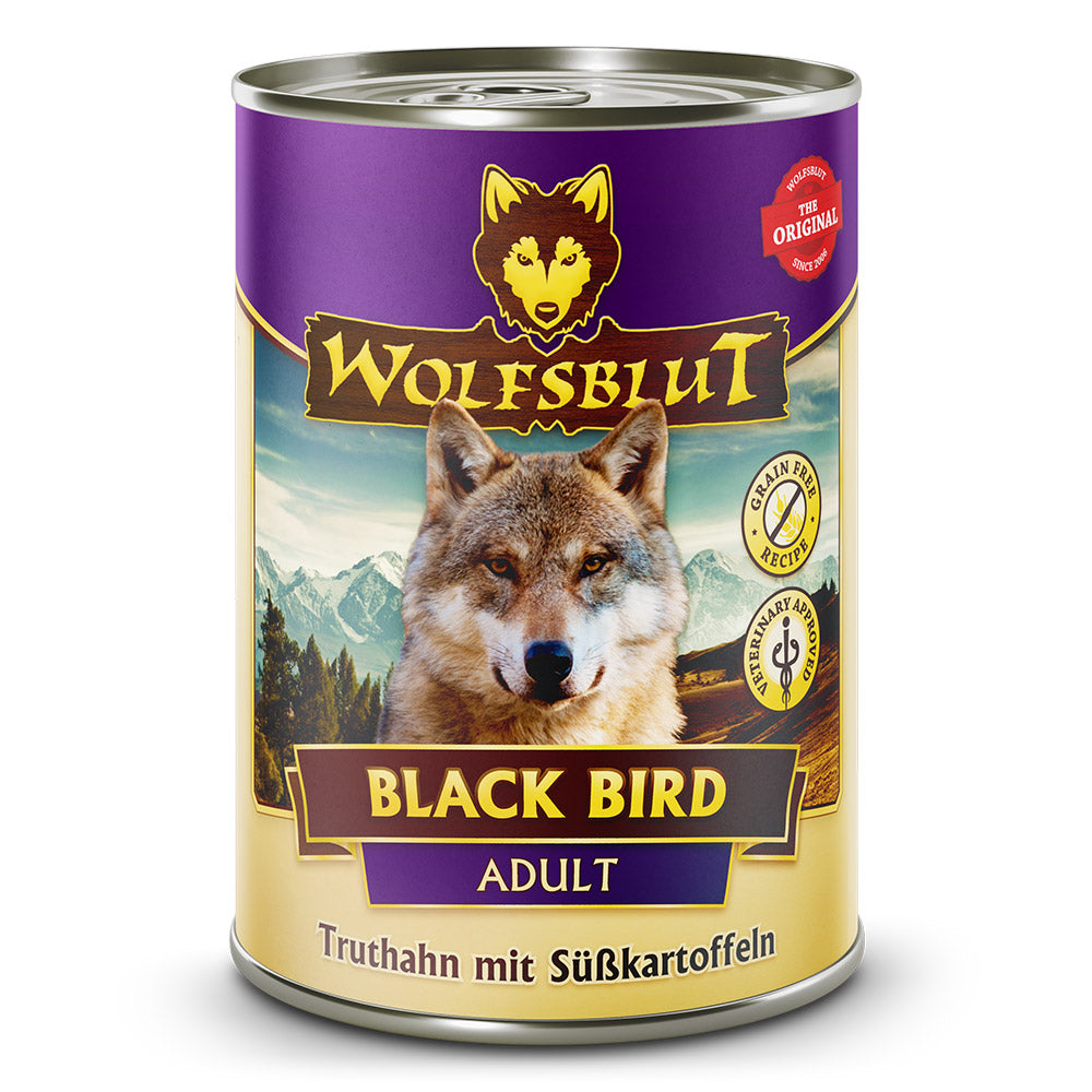 Wolfsblut Black Bird Adult - Truthahn mit Süßkartoffel Nassfutter