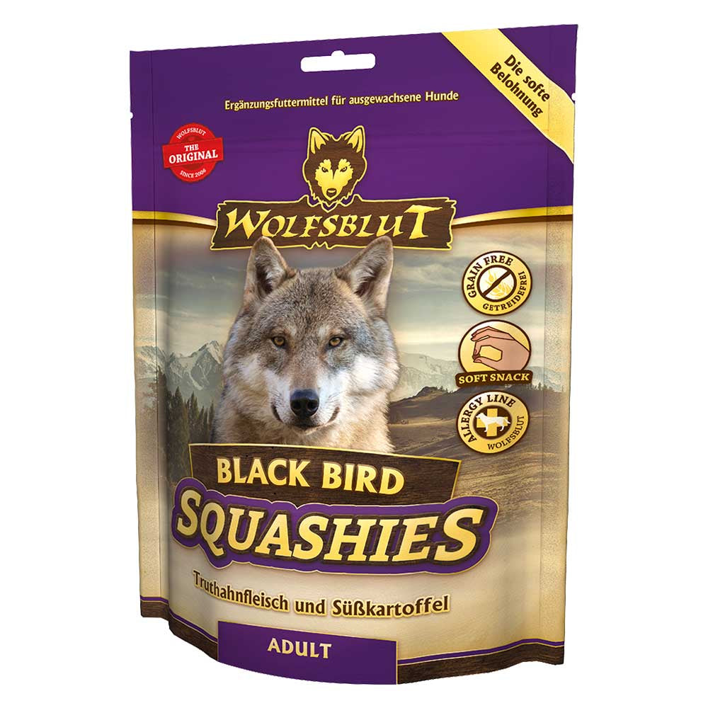 Wolfsblut Black Bird Squashies - Truthahn mit Süßkartoffel