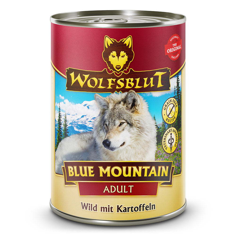 Wolfsblut Blue Mountain Adult - Wild mit Kartoffel Nassfutter