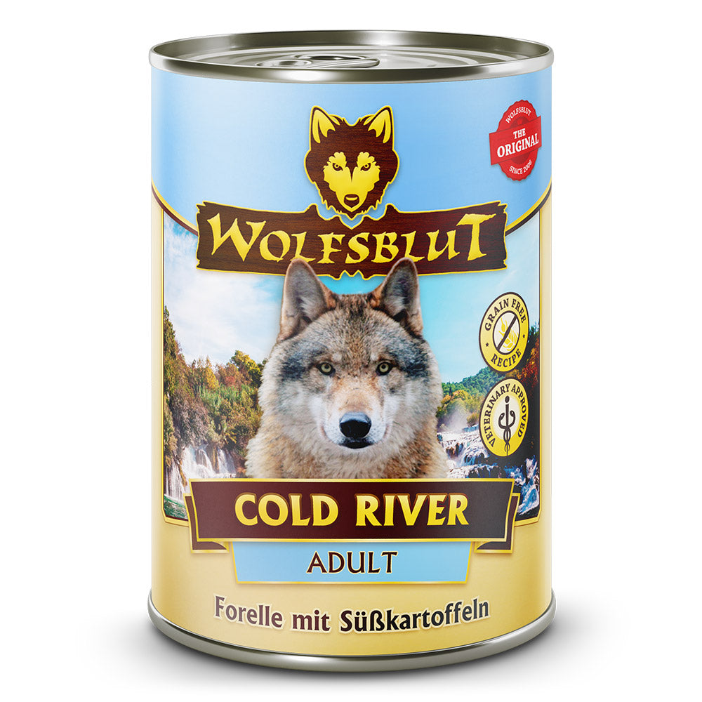 Wolfsblut Cold River Adult - Forelle mit Süßkartoffel Nassfutter