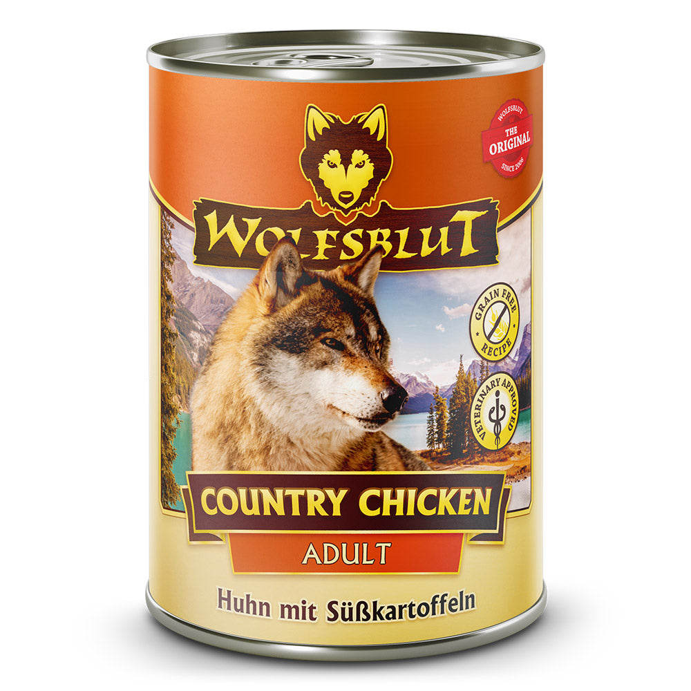 Wolfsblut Country Chicken Adult - Huhn mit Süßkartoffel Nassfutter