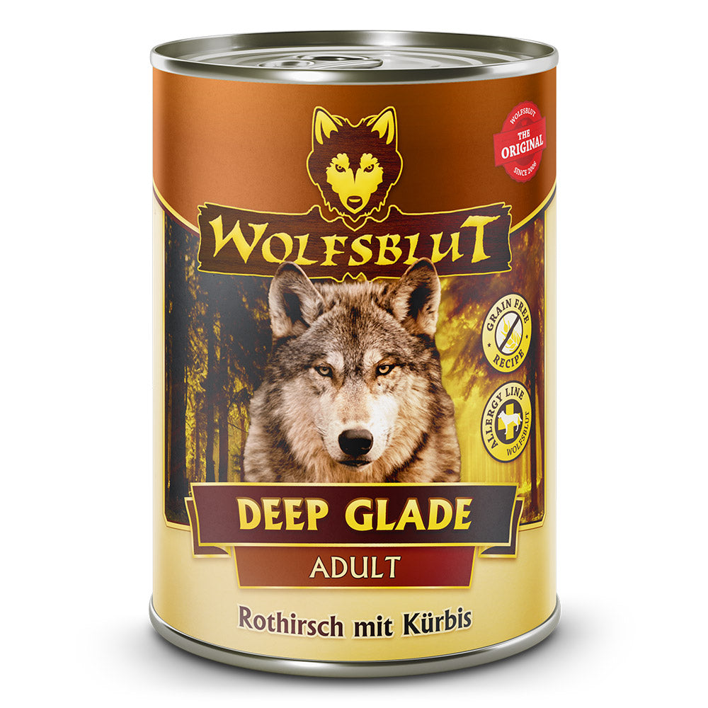 Wolfsblut Deep Glade Adult - Rothirschfleisch mit Kürbis Nassfutter