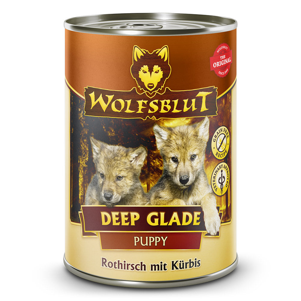 Wolfsblut Deep Glade Puppy - Rothirschfleisch und Kürbis Nassfutter