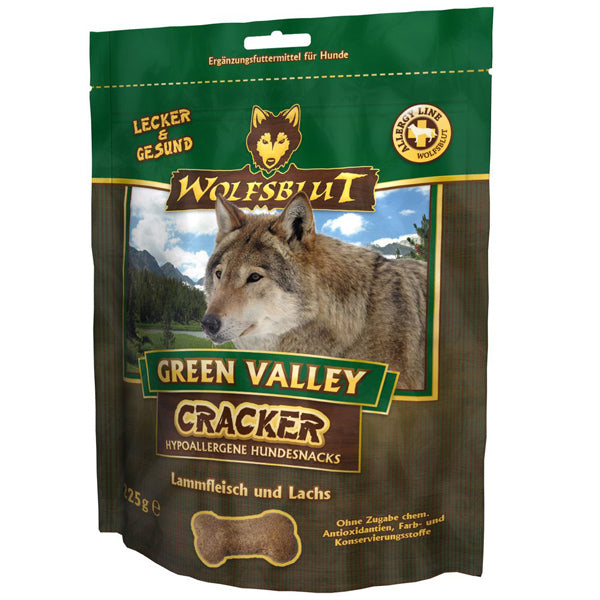 Wolfsblut Green Valley Cracker - Lamm & Lachs mit Kartoffel