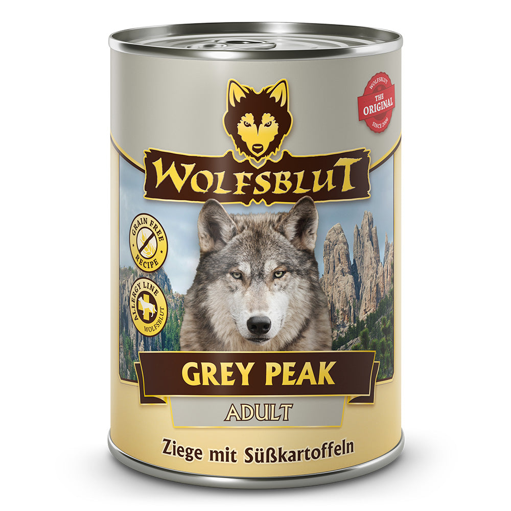 Wolfsblut Grey Peak Adult - Ziege und Süßkartoffel Nassfutter