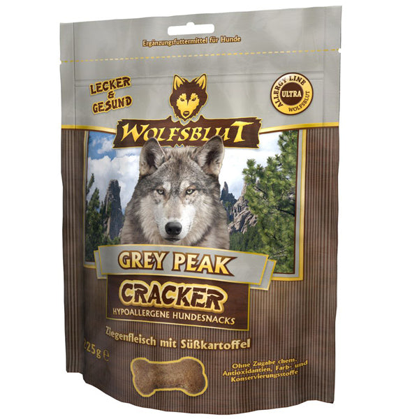 Wolfsblut Grey Peak Cracker - Ziege mit Süßkartoffel