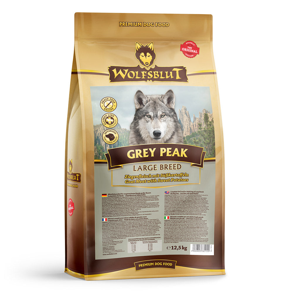 Wolfsblut Grey Peak Large Breed - Ziege und Süßkartoffel