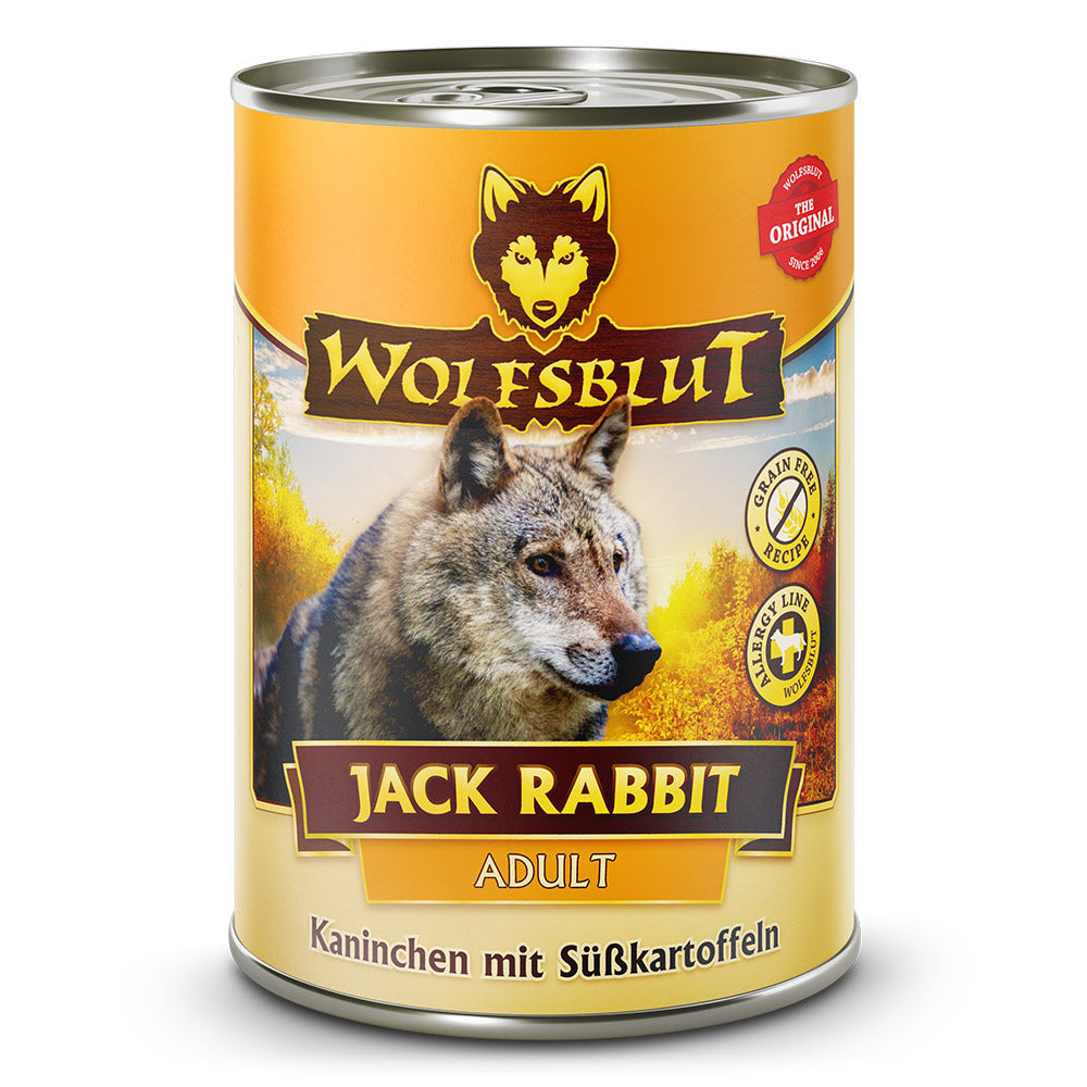 Wolfsblut Jack Rabbit Adult - Kaninchen mit Gemüse Nassfutter