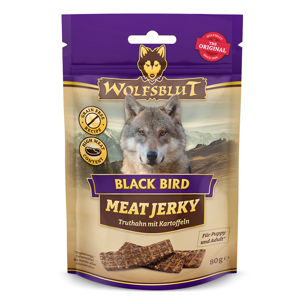 Wolfsblut Meat Jerky Black Bird