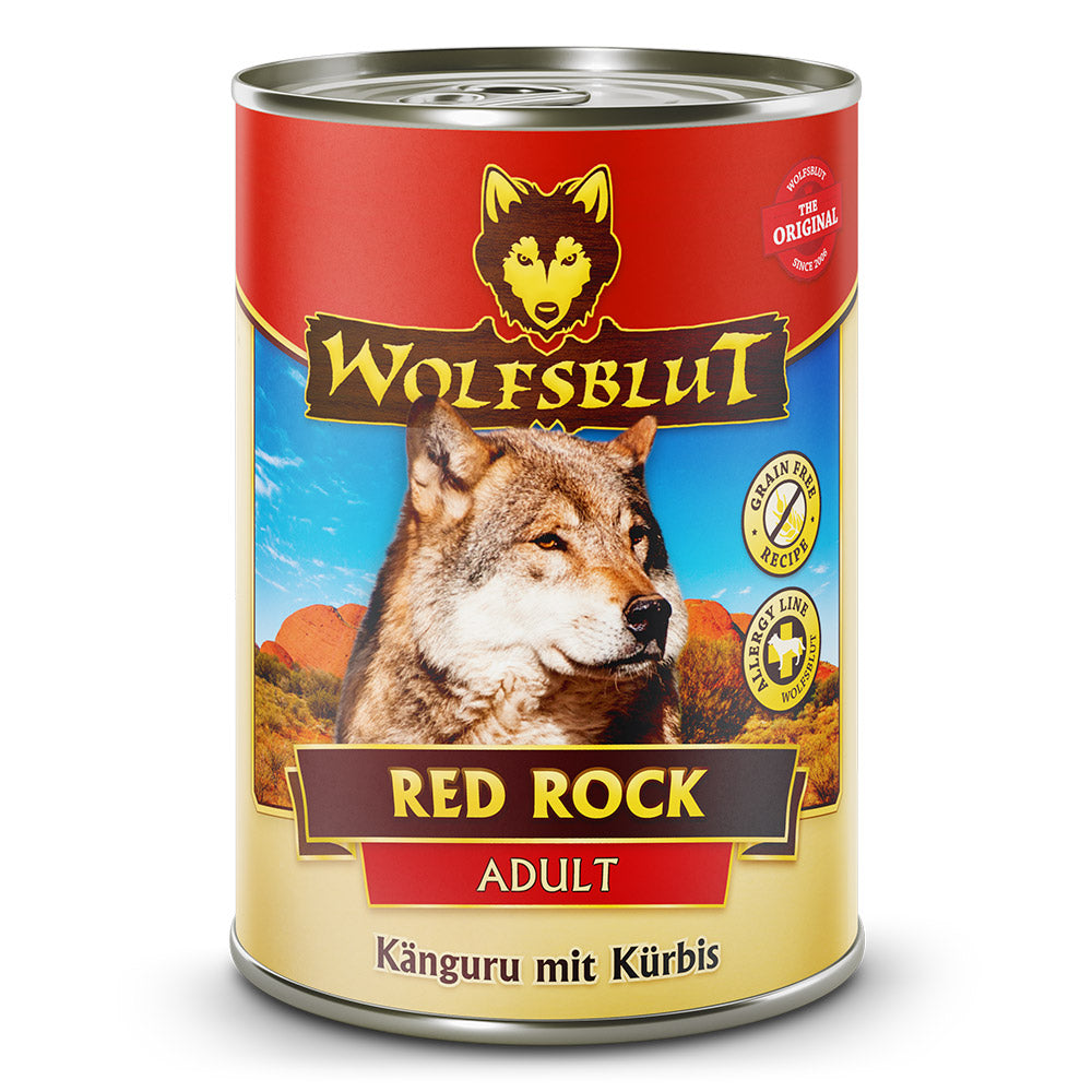 Wolfsblut Red Rock Adult - Känguru mit Kürbis Nassfutter