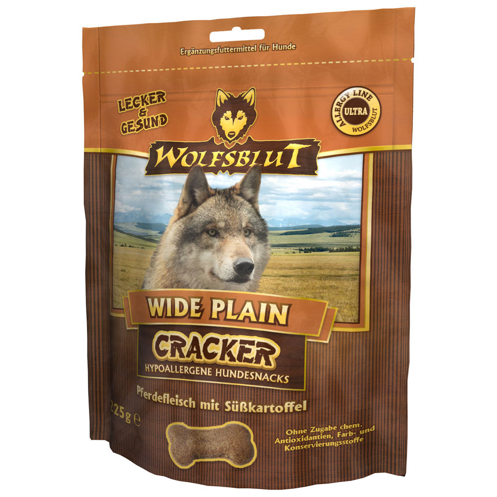 Wolfsblut Wide Plain Cracker - Pferd mit Süßkartoffel