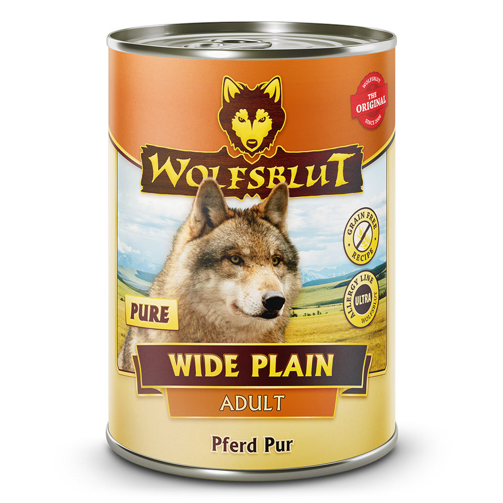 Wolfsblut Wide Plain Pure Adult - Pferd Nassfutter