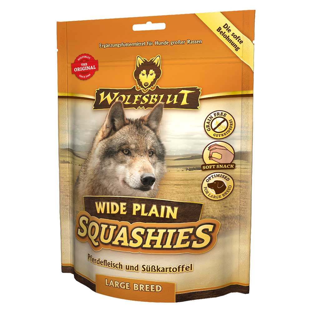 Wolfsblut Wide Plain Squashies Large Breed - Pferd mit Süßkartoffel