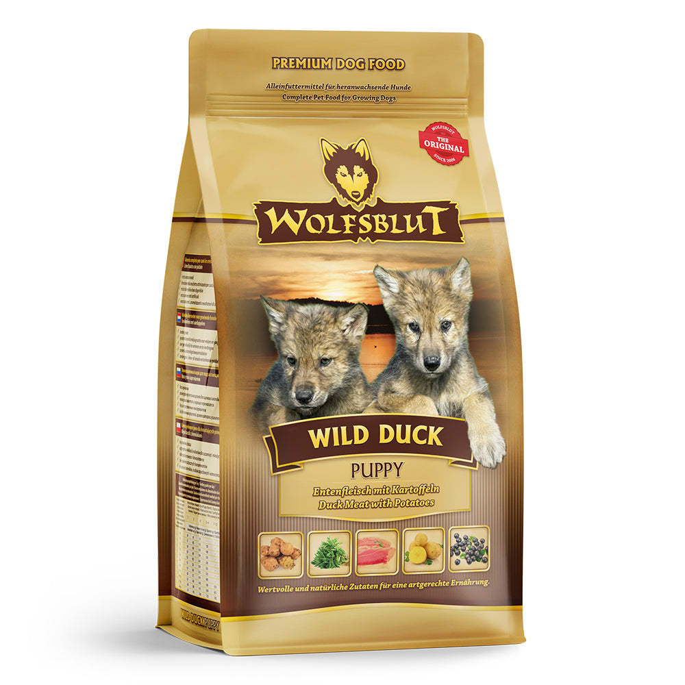 Wolfsblut Wild Duck Puppy - Ente mit Kartoffel